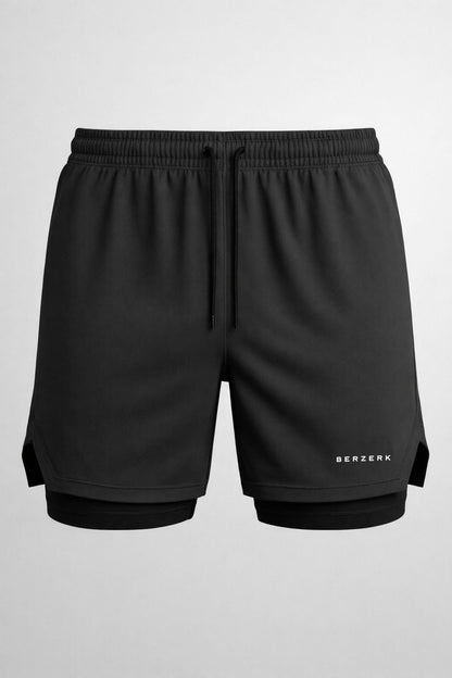 Short Compressão - Preto - Logo